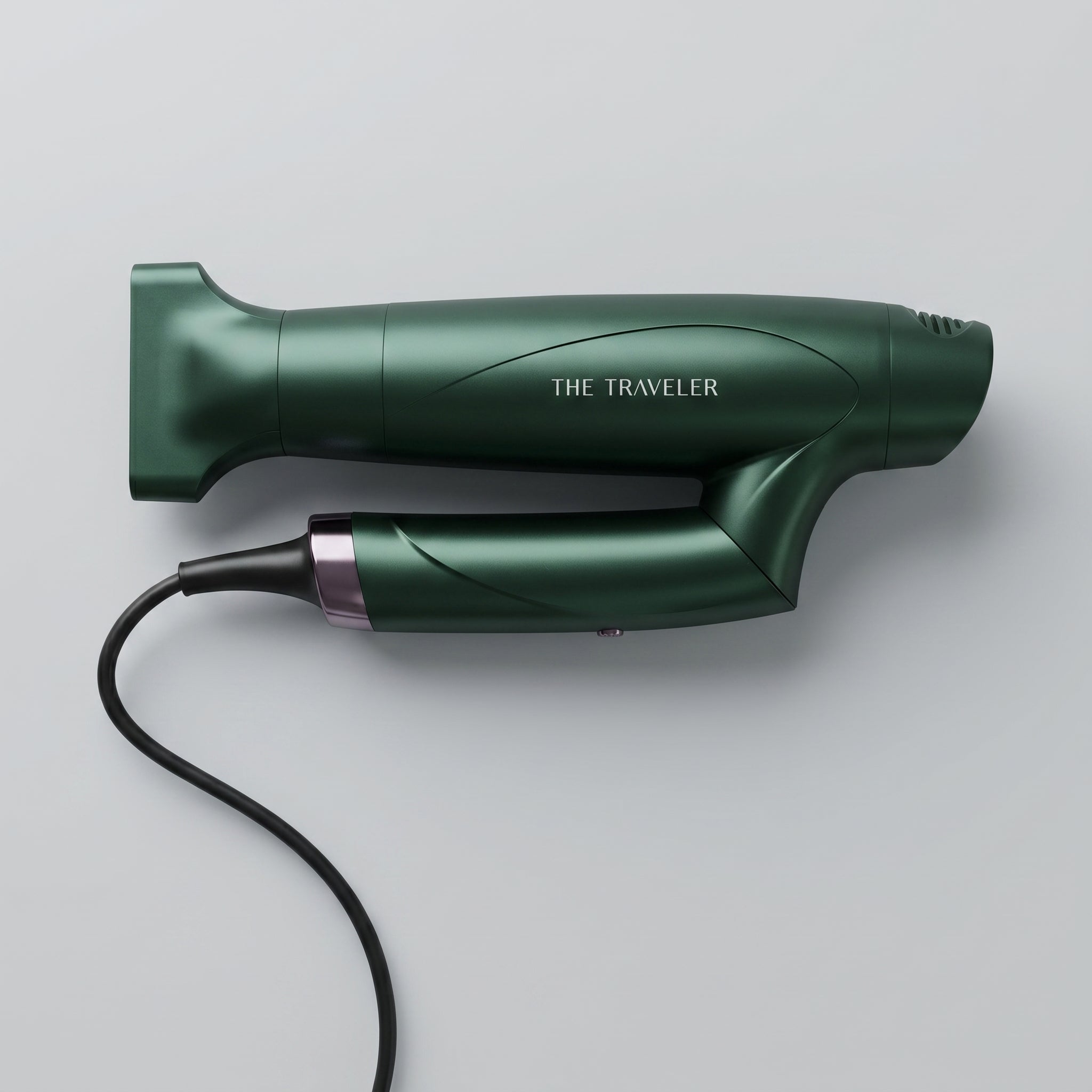 The Traveler — Foldable Professional 2000W Travel Hair Dryer (Forest Green, First Edition)